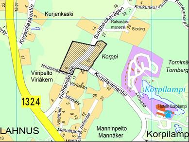 Kaupunkisuunnittelulautakunta 05.10.2016 Sivu 2 / 2 Selostus Asemakaavan muutoksen tavoitteena on nostaa erillispientalojen korttelialueen (AO-1) tonttitehokkuutta 0.05:stä 0.