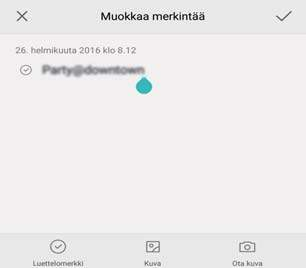Muistiinpanon luominen Työkalut 1 Avaa Notepad.