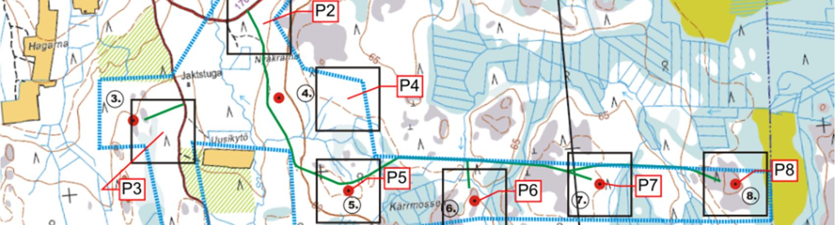 Pääasiallisia laskentamenetelmiä pesimälinnustoselvityksessä olivat kartoitus- ja pistelaskentamenetelmät, joiden avulla kerättyä aineistoa alueen uhanalaisesta lajistosta täydennettiin edelleen
