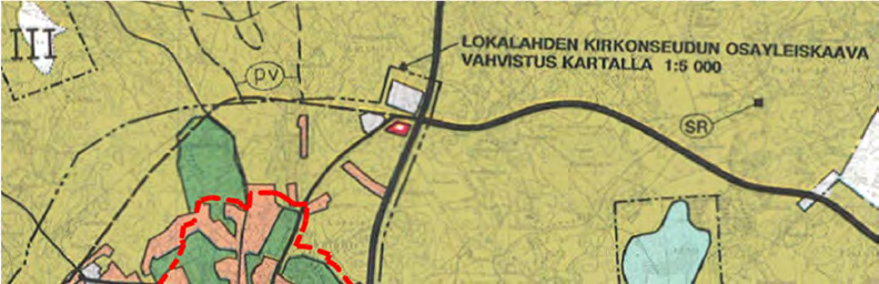UUDENKAUPUNGIN KAUPUNKI Sivu 11 (20) Kuva 8. Ote Uudenkaupungin yleiskaavasta.