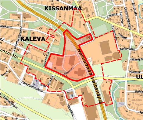 Kaava-alue ja - ja lähivaikutusalue Ilmakuva v. 2013 Mikä osallistumis- ja arviointisuunnitelma on?