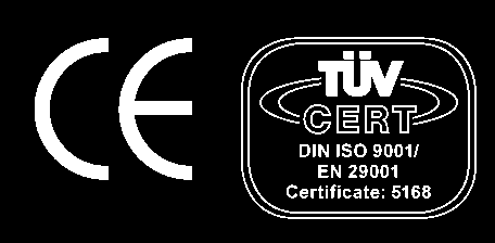 suunniteltu ja valmistettu ISO 9001- ja ISO 14001-sertifioinnin vaatimusten mukaisesti, noudattaen teollisuuden korkeimpia