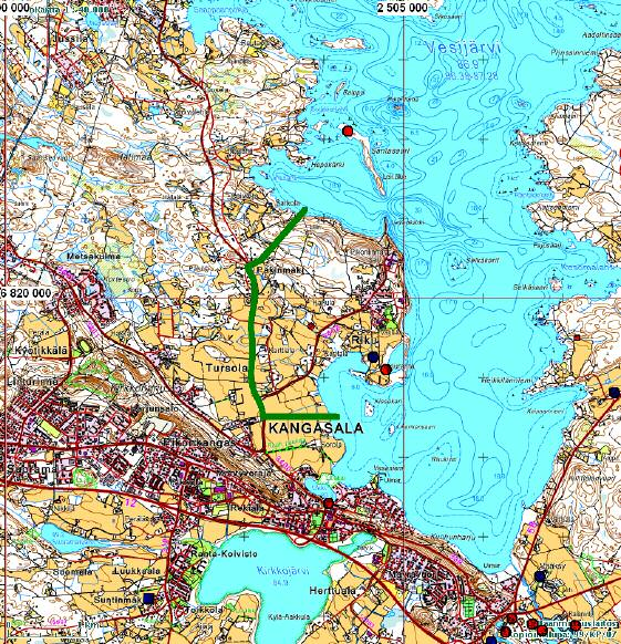 2 Sisältö: Kansikuva: Perustiedot... 2 Maastokartta... 3 Maakirjakartta 1635... 4 Isojakokartta 1785... 5 Isojakokartta 1792-98... 6 Isojakokartta 1792-98, pohjoisosa... 7 Inventointi.