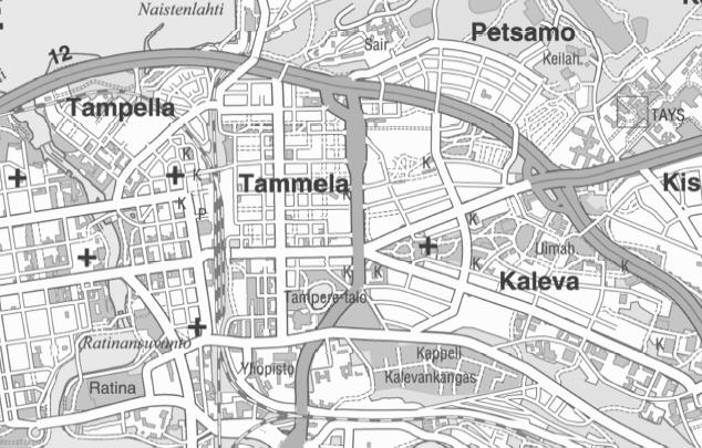 Mahdollisuus uusiin palveluihin Vaihtoehtoreitit Rauhaniemen ja Sammonkadun linjoille - Rauhaniemestä tuleva linja voi