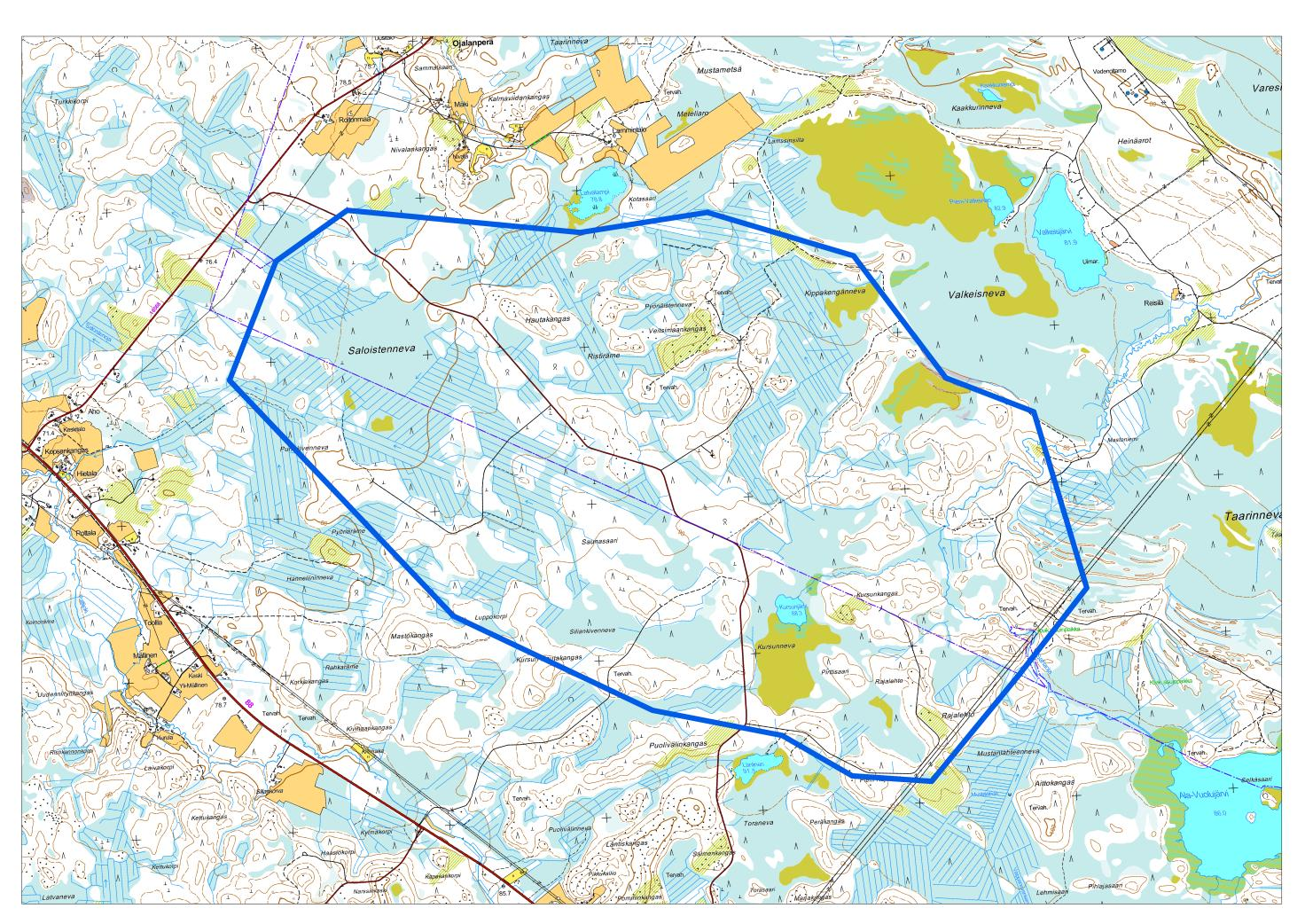 RAAHEN KAUPUNKI SIIKAJOEN KUNTA MASTOKANKAAN TUULIVOIMAPUISTON OSAYLEISKAAVA Osayleiskaavan tavoitteena on 15 tuulivoimalan rakentaminen suunnittelualueelle Raahen kaupunginhallitus on hyväksynyt