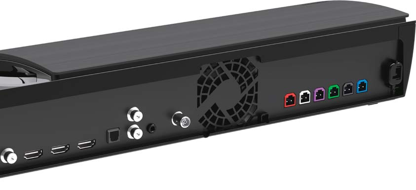2 DK Du får video og lyd af høj kvalitet ved at oprette tilslutning via et HDMI-højhastighedskabel (medfølger ikke).