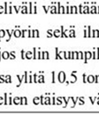 muutokset suurimpiin