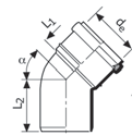 4.4 Tuoteluettelo Muhviputket dₑ x L Uponornro LVInro 50 x 3000 1000193 2408000 75 x 3000 1000194 2408001 110 x 3000 1000195 2408002 50 x 1000