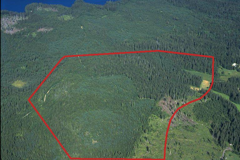 6(8) Ote pohjakartasta, suunnittelualue rajattu