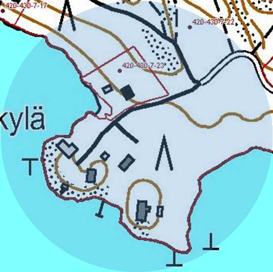 Voimassa olevassa Unnukan rantaosayleiskaavassa on osoitettu rakennuspaikka (RM) Tetrisaareen.