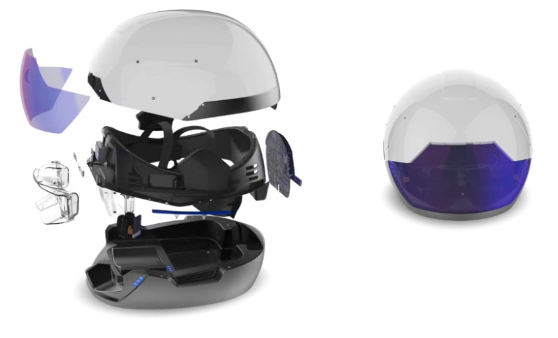 Illumagear on kehittänyt Halo Light kypärävalon, jonka avulla tullaan nähdyksi pimeässä työskennellessä.