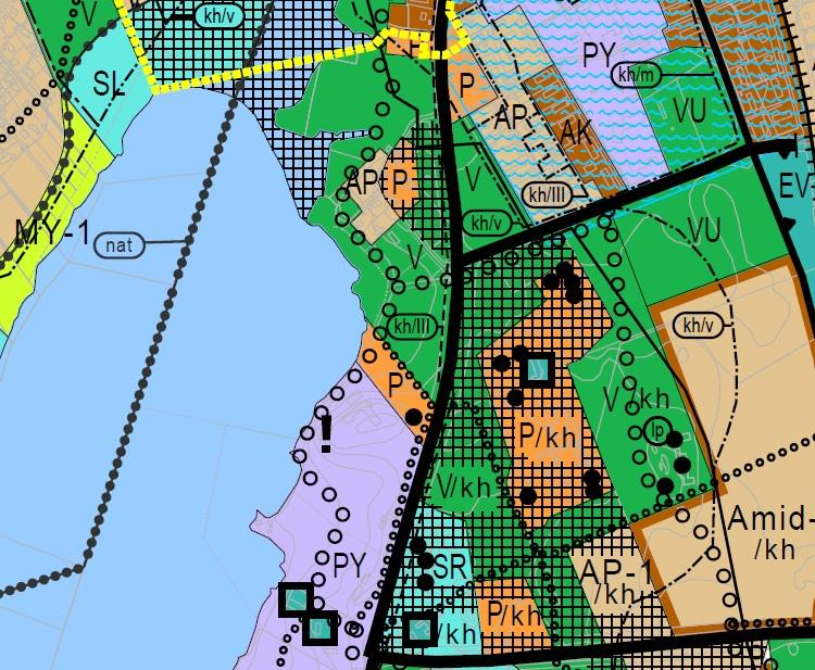 3.3 Järvenpään yleiskaava 2020 Järvenpään yleiskaavassa 2020 (kv. 9.8.