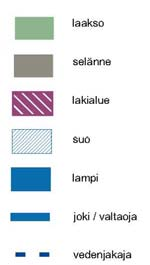 Kaava-alue kuuluu selännealueeseen, jossa on muutamia suoalueita sekä pieni lampi.