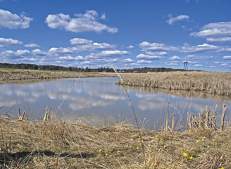 laskeutusallas RUSLE-malli