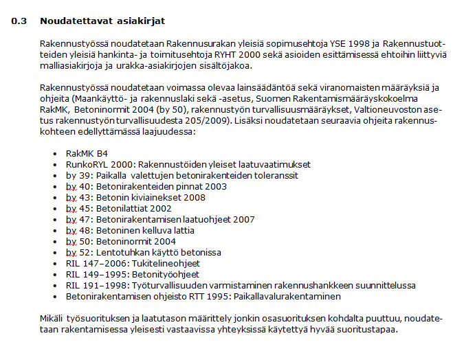 Työselostustekstit, vanhentuneita viittauksia Paljon tarkistettavia