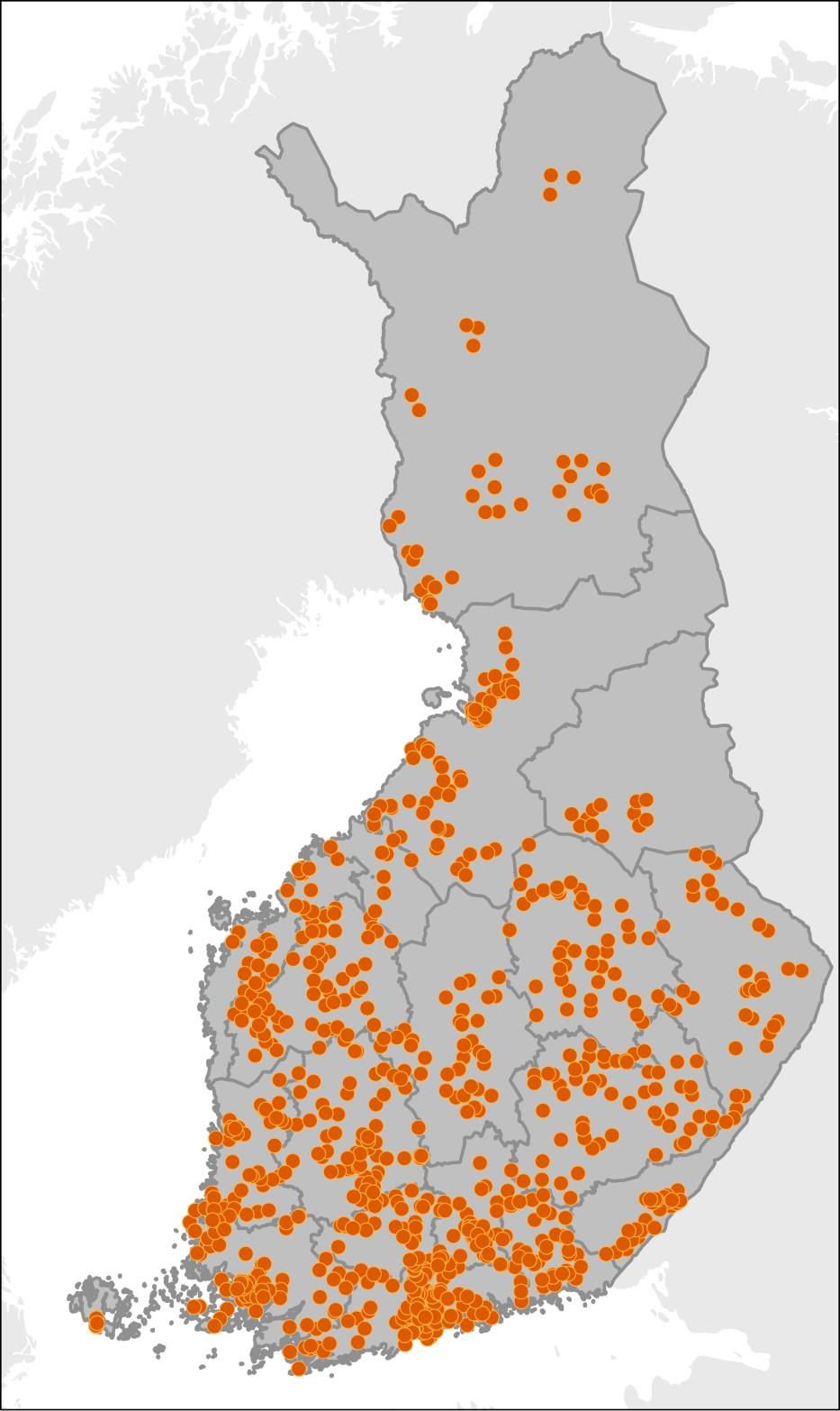 Kaukolämmön tuotantolaitokset Voimalaitokset ja kiinteät lämpökeskukset Kaukolämpö on hajautettua, alueellista toimintaa ET:n jäsenyritykset: 166