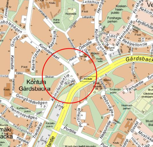 ASEAKAAVAN UUTOSKARTTA NRO 12088/ AANKÄYTTÖKAAVIO/ SELOSTUS Asemakaavan muutos koskee: Helsingin kaupungin 47.