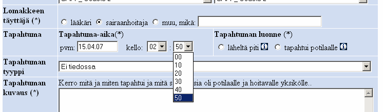 3(6) Valitse edustamasi ammattiryhmä.