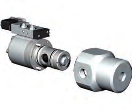 series PCS crtridge vlves 2/2wy vlve externlly controlled pressure rnge DN 10 15 PN 0 150 r threded function NC vlve normlly closed function NO vlve normlly open 4 2 4 2 specifictions function ody