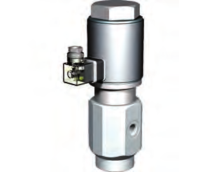 type ECDH high pressure vlves 33 2/2wy vlve direct ctuted pressure rnge DN 10 PN 0 200 r threded function NC vlve normlly closed function NO vlve normlly open specifictions function ody mterils sel