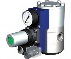 series HPI / HPP PC control vlves 49 pressure reduction vlve mnul externlly controlled DN 8 32 pressure rnge PN 0 200 r threded (3) HPI / HPP PC 1 specifictions function ody mterils sel mterils medi
