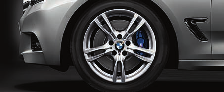 17" kevytmetallivanteet Star Spoke 394, 8 J x 17 ja rengaskoko 225/55 R17 (vakio malleissa 320i, 320i xdrive, 318d, 320d ja 320d xdrive). 19.LFWZUNFUBMMJWBOUFFU%PVCMF4QPLF598.