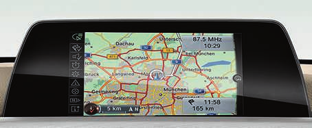 karttamateriaalille, opastus 3D kartalla. Tämä varuste sisältää myös mittariston, jossa on laajennetut toiminnot ja 5,2-tuumainen infonäyttö. Radio BMW Professional sis.