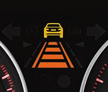 Noin 70 km/h alkaen järjestelmä varoittaa ohjauspyörää täristämällä, jos auto uhkaa vahingossa poistua kaistalta.