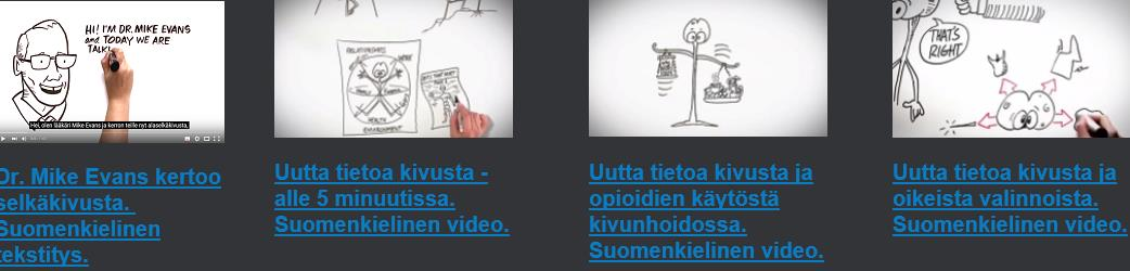 Kivunhallintasuunnitelma - Kipupotilaan itse täytettäväksi ja kotiin vietäväksi - Työterveyshoitajat jakavat, ohjeistavat, käyvät läpi potilaan kanssa - Tulossa sähköisenä 49
