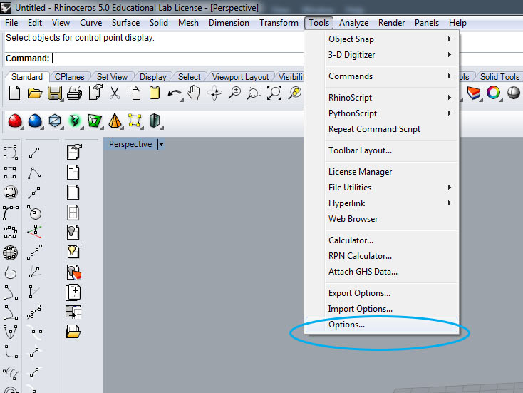 Autosave 3 / 17 Tools --> Options tai kirjoita