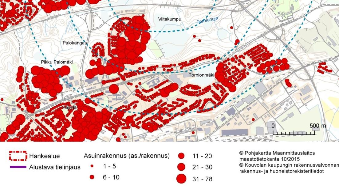 Herkillä kohteilla tarkoitetaan rakennuksia joissa on säännöllisesti lapsia, vanhuksia tai muuten ympäristöhäiriöille herkästi altistuvia ihmisiä. Näitä (esim.