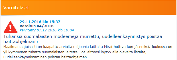 mitään