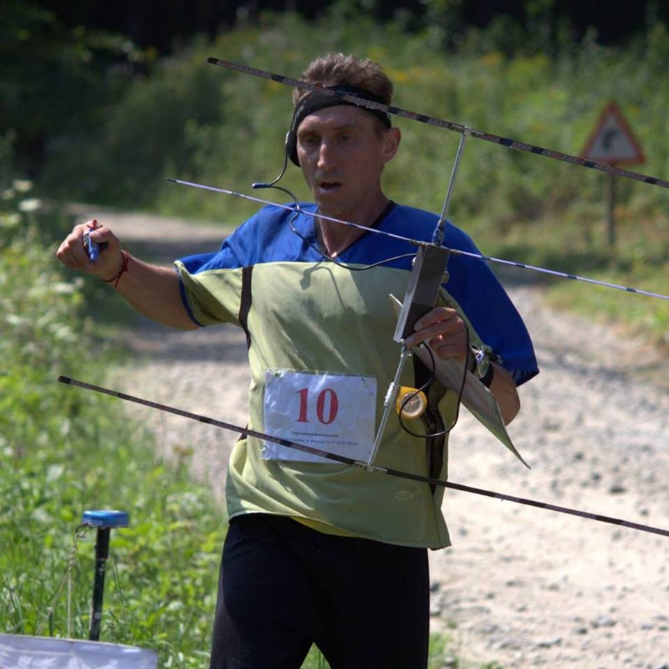 Amateur Radio Direction Finding (ARDF) - Kettujahti Kilpailu, jossa tavoitteena etsiä lähettimet suuntaantennilla nopeasti Alussa tyhjä kartta,