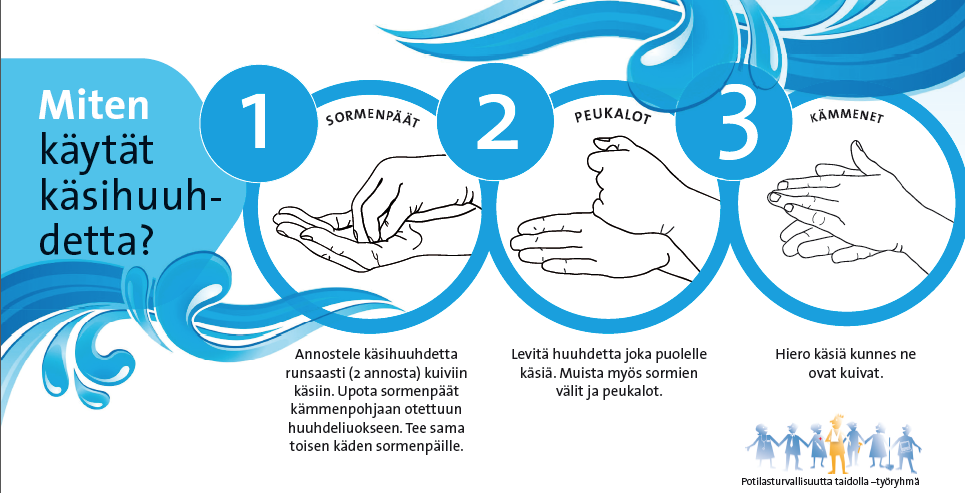 Käsien peseminen nestemäisellä saippualla vähentää käsien ihon rasvapitoisuutta ja tämä aiheuttaa ihon kuivumista.