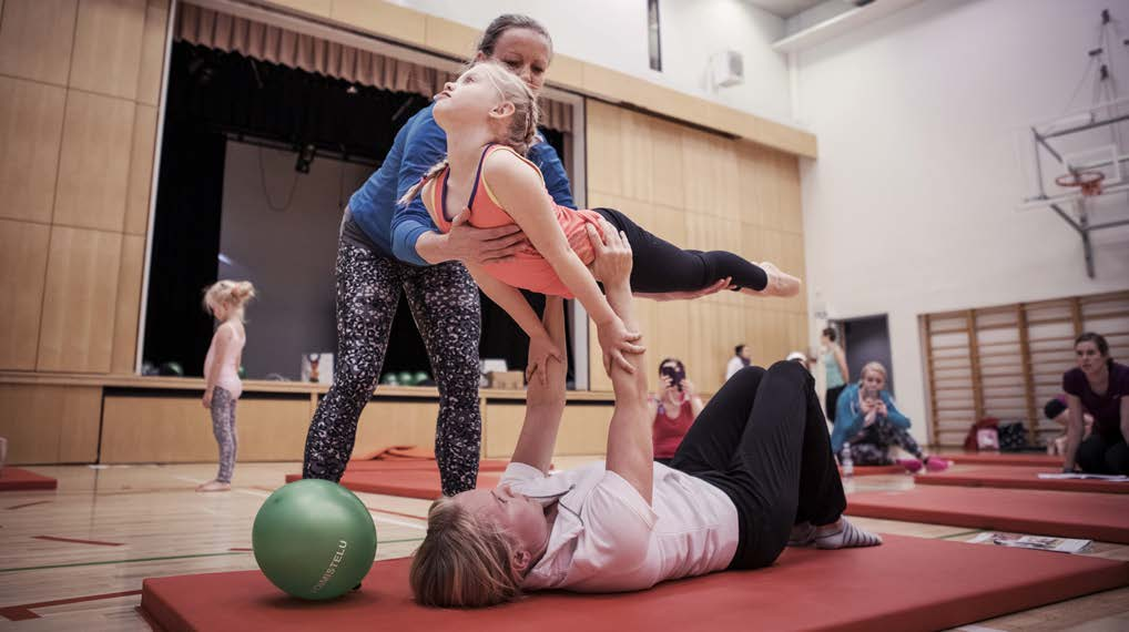 Osaamisen kehittäminen Osaamisen kehittämistä voimistelussa on pyritty laajentaman koulutuksien lisäksi laaja-alaisemmaksi ymmärrykseksi, jotta voimistelussa löydettäisiin keinoja kehittää osaamista
