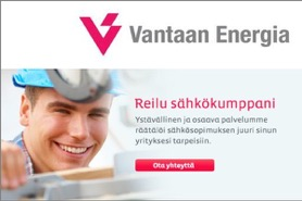 Yritysasiakkaita Vantaan Energia Oy Vantaan Energia on yksi Suomen suurimmista kaupunkienergiayhtiöistä. Yritys tuottaa ja myy sähköä sekä kaukolämpöä. Teollisuudelle tarjotaan lisäksi maakaasua.