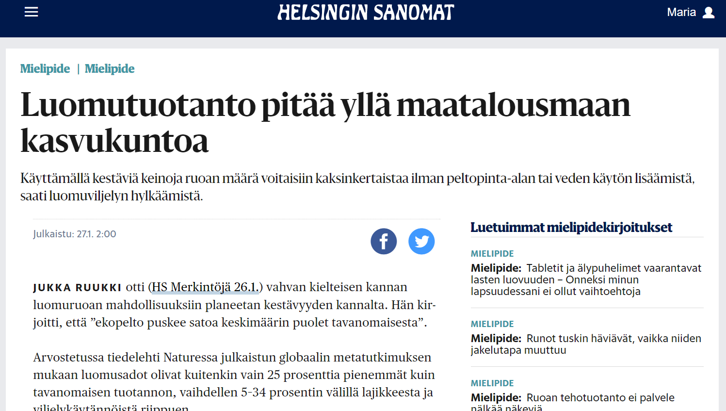 Ota kantaa tai jaa muiden