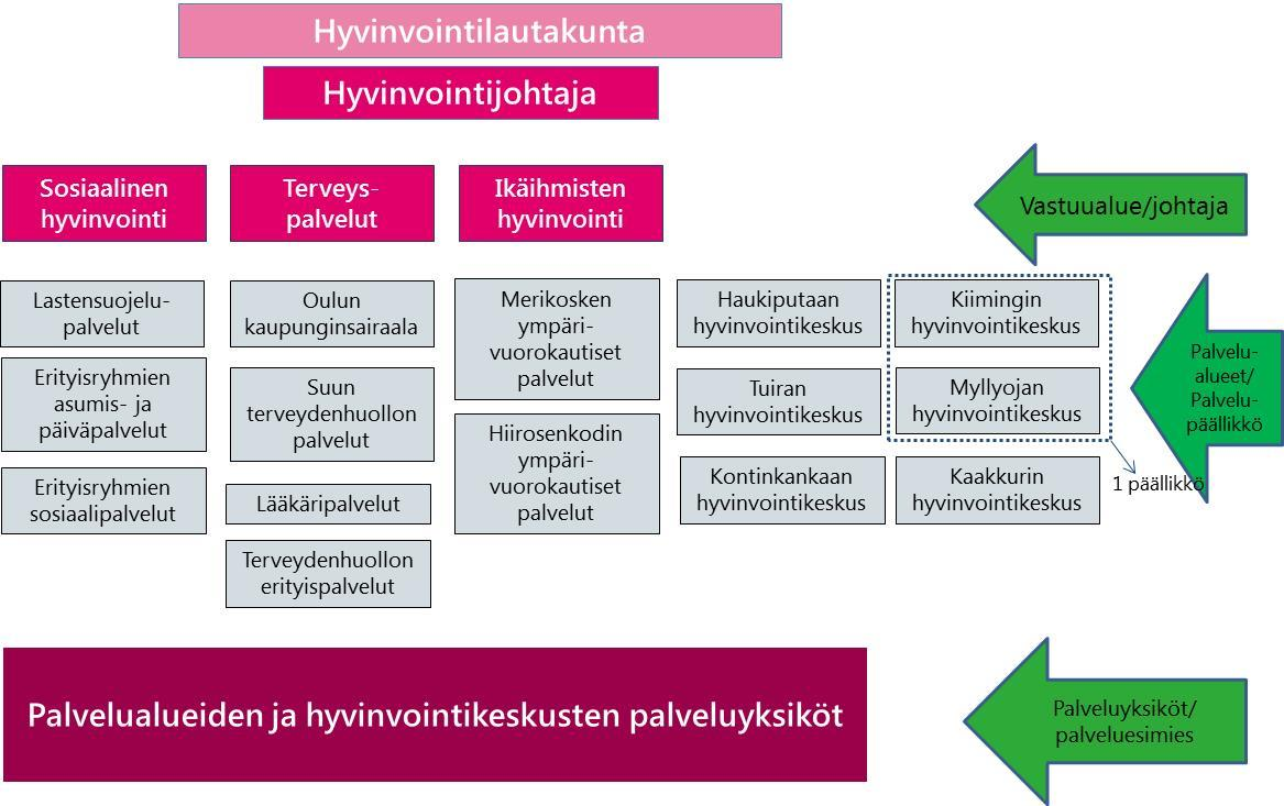 1.2.2017 21 (31) Hyvinvointipalvelut kehittää hyvinvointipalveluja kaupunkistrategiassa ja palvelujenjärjestämisohjelmassa asetettujen tavoitteiden mukaisesti, vastaa lakien ja asetusten mukaan