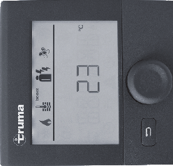 ı 10. Kiinteät laitteet 133 6 7 9 Truma-ohjauspaneeli CP plus Näytön osat ja ohjaimet j k Näyttö l Tilarivi Valikkorivi (ylä) m Valikkorivi (ala) n 230V:n verkkojännitteen näyttö (latausvirta) o