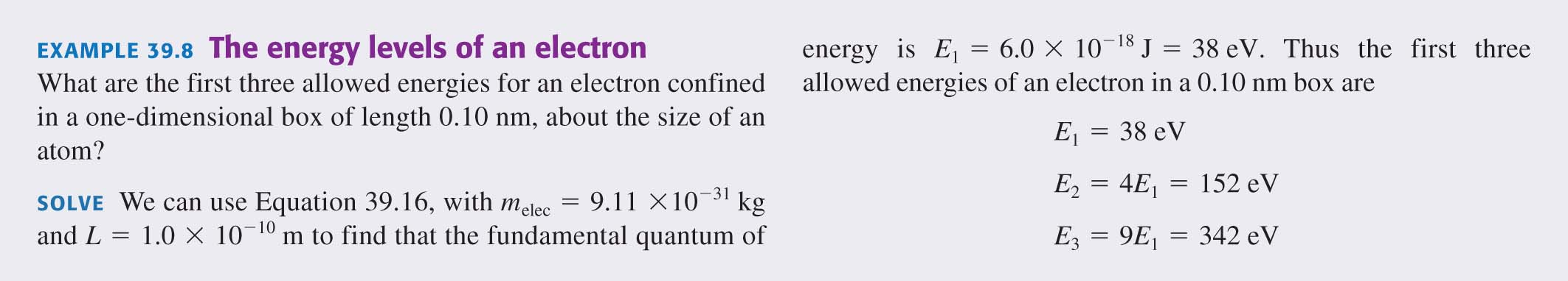 Esimerkki: elektronin