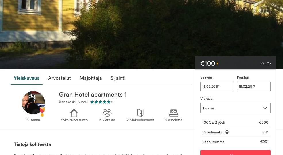 Airbnb Gran hotel