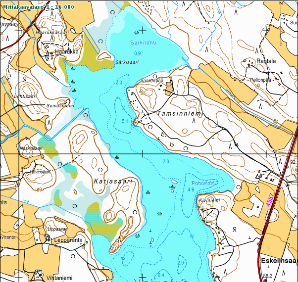 21 % 56µg/l 6 % 35µg/l 21 % 54µg/l Fosforin kuormitusarvio Valvatukseen Alustavasti arvioidut kuormitusosuudet ja jokien/purojen fosforipitoisuudet fosforikuormituksen osuus, % Veden fosforipitoisuus