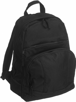 12 l 27x11x38 cm 17,50 DAYPACK 158248 tilava sisäosa taskulla etutaskussa organizer,