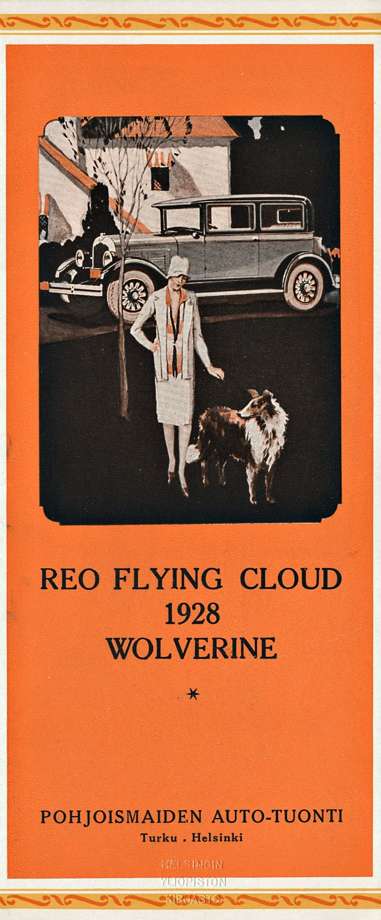 REO FLYING CLOUD 1928 WOLVERINE