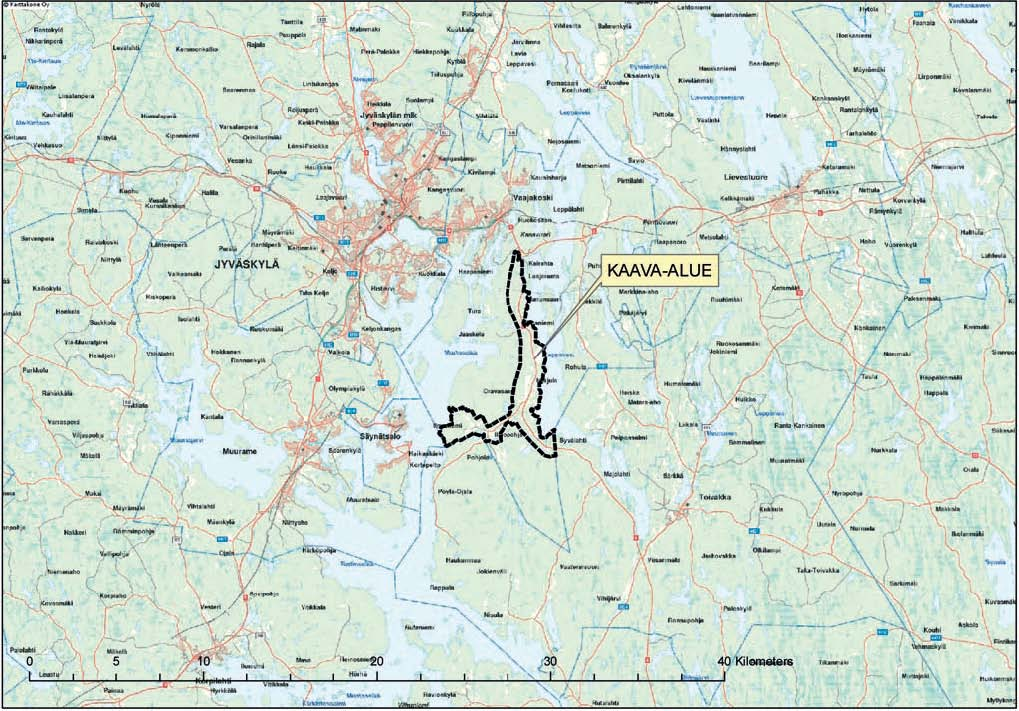 8 Kuva 1.2 Kaava-alueen sijainti. 1.3 Oravasaaren osayleiskaavan tarkoitus Kyseessä on oikeusvaikutteinen yleiskaava, joka ohjaa yksityiskohtaisempaa suunnittelua.