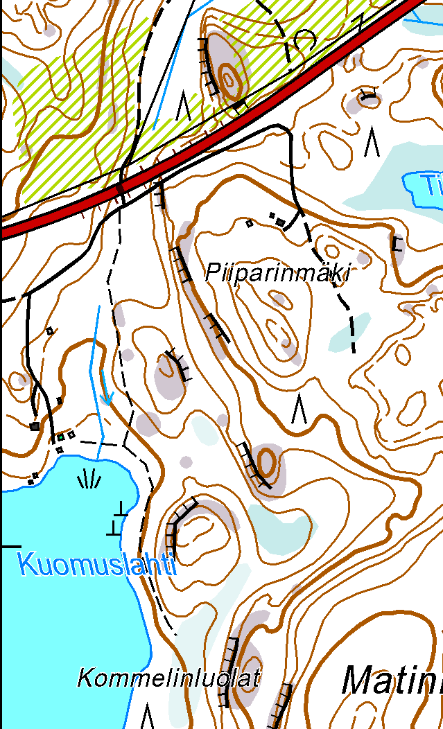 ETRS-TM35FIN p:6828998, i:500060 Päivölä Kuomuslahti Piiparinniemi 6828000