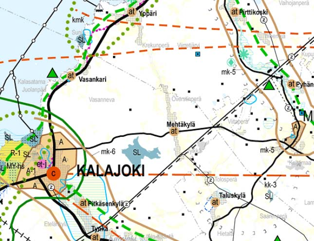 FCG Finnish Consulting Group Oy 35 (51) Maakuntakaavan yleisissä suunnittelumääräyksissä todetaan maa- ja metsätalouden osalta, että yksityiskohtaisemmassa suunnittelussa on turvattava hyvien ja