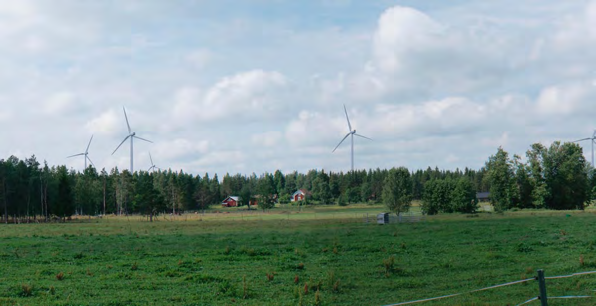 Kuva 10 8 Havainnekuva Uttermossan nauhamaisesta kylästä (paikka nro