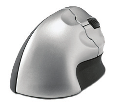 Wow GripMouse Delux Ergonominen WowGrip Mouse Delux on ergonominen pystyhiiri, jonka avulla käsi pysyy työskenneltäessä luonnollisessa ja