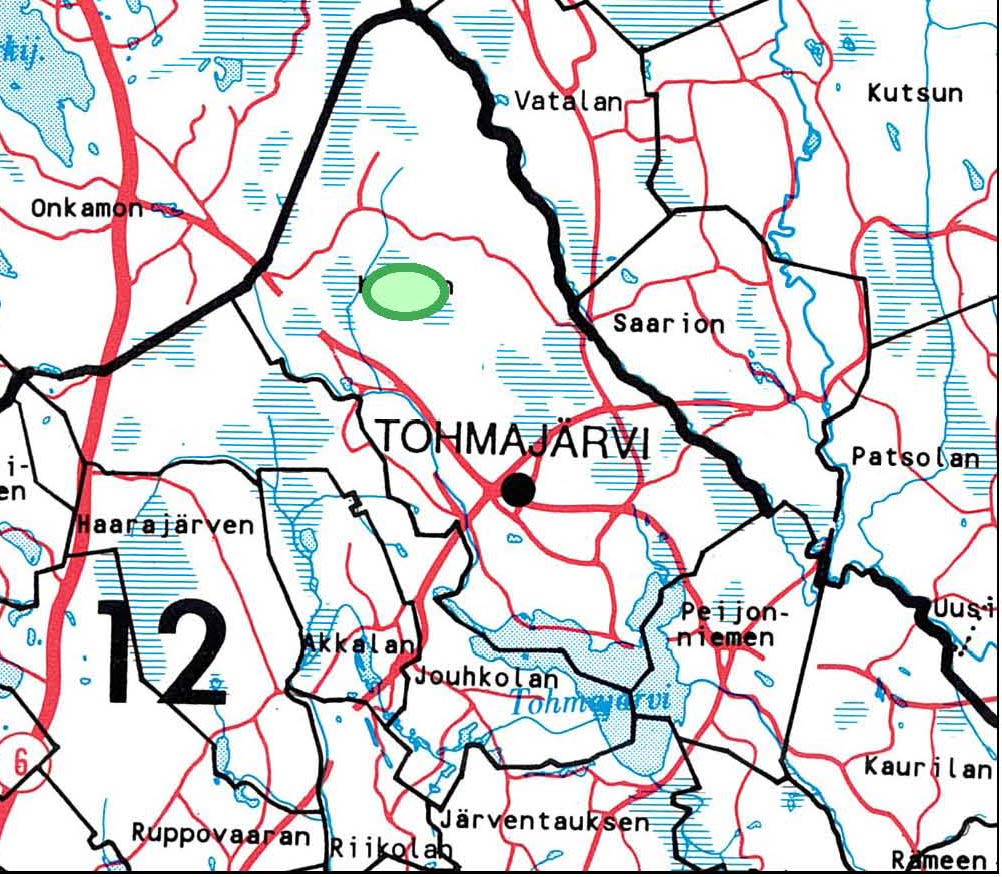 3.3. Hankealueen sijainti Konnunsuon hankealue sijaitsee Pohjois-Karjalassa, Tohmajärven kunnassa.